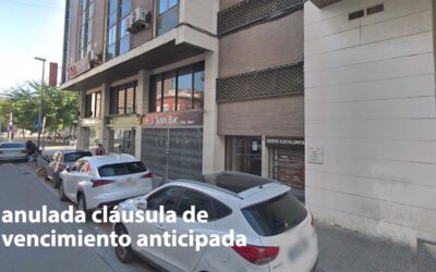 Juzgado de Barcelona archiva ejecución hipotecaria por considerar abusiva cláusula vencimiento